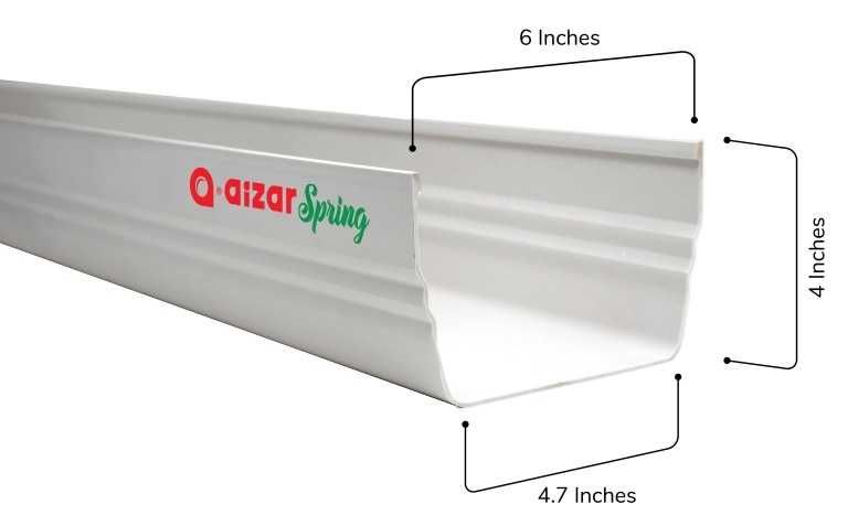 aizar spring rain water gutter